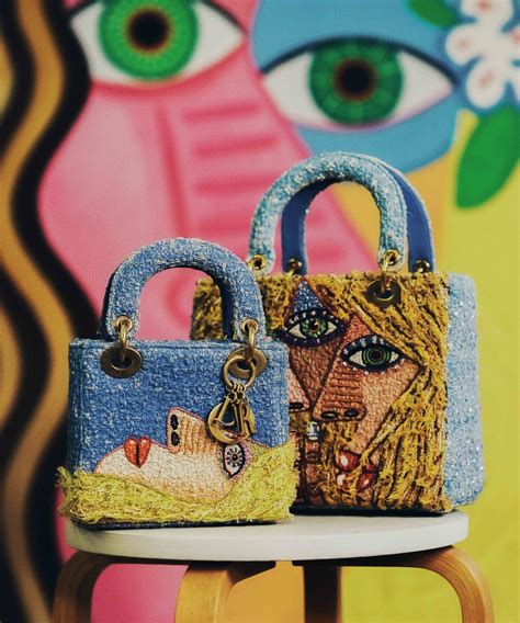 lady dior art piece embroidery|Dior lady art images.